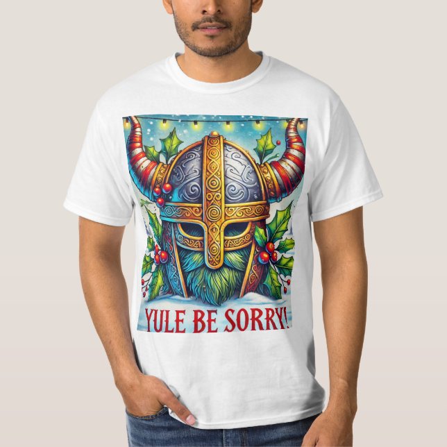 Camiseta básica de uso masculino (Frente)