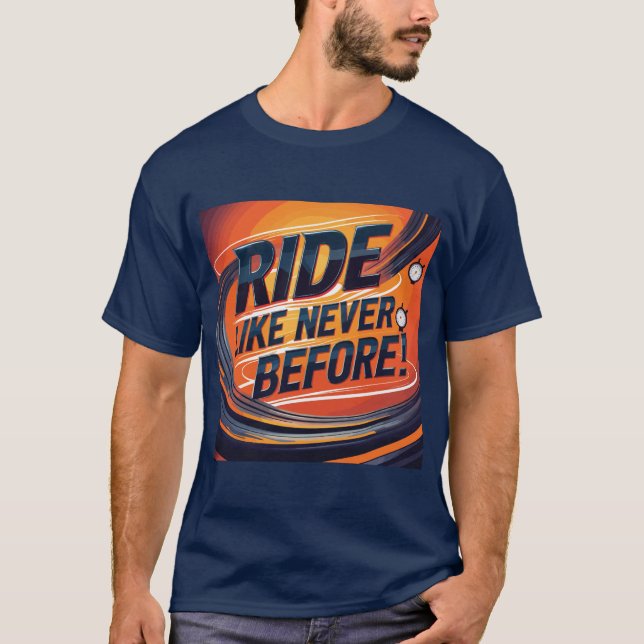 Camiseta básica de uso masculino (Frente)