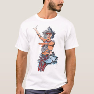 Camiseta básica de uso masculino