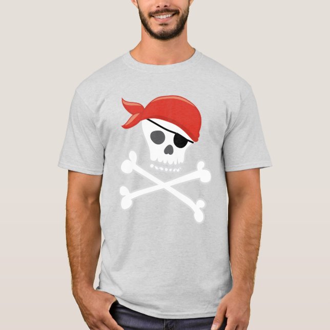 Camiseta básica de uso masculino (Frente)