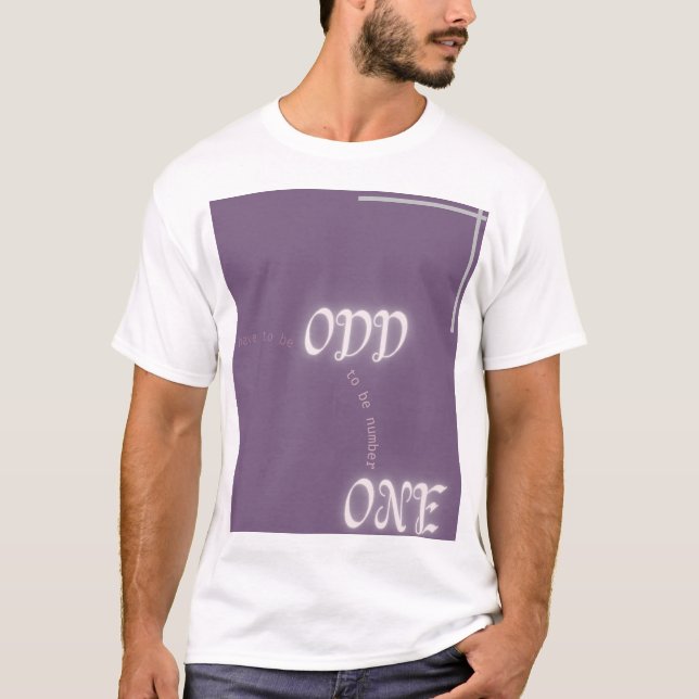 Camiseta básica de uso masculino (Frente)