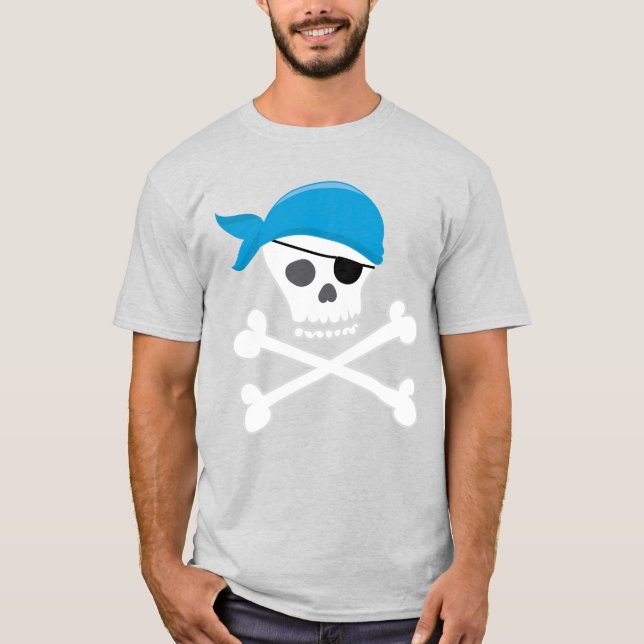 Camiseta básica de uso masculino (Frente)