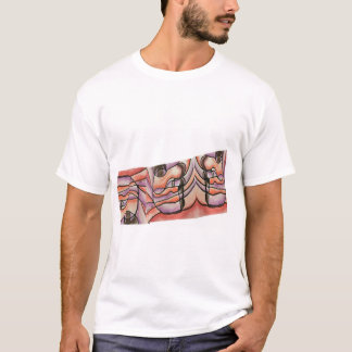 Camiseta básica de uso masculino