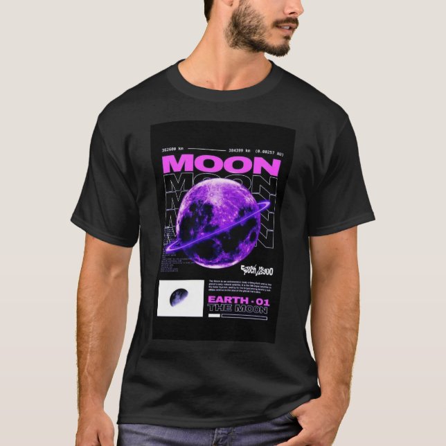 Camiseta básica de uso masculino (Frente)