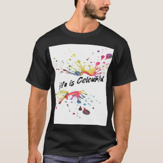 Camiseta básica de uso masculino