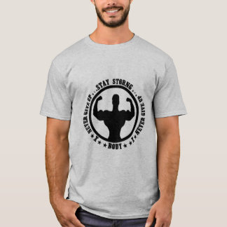 Camiseta básica de uso masculino