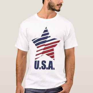 Camiseta básica de uso masculino