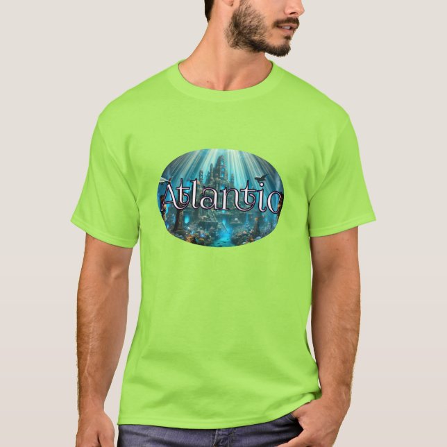 Camiseta básica de uso masculino (Frente)