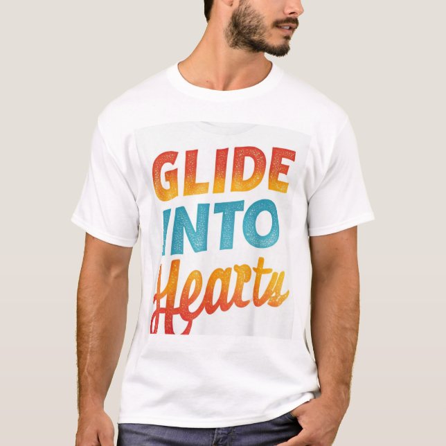 Camiseta básica de uso masculino (Frente)