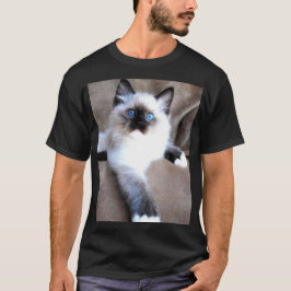 Camiseta básica de uso masculino