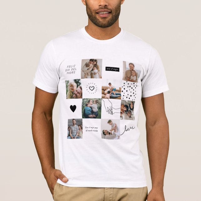 camiseta basica-dia del padre (Frente)