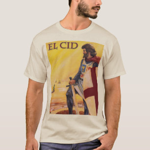 Camiseta básica do design El Cid V1