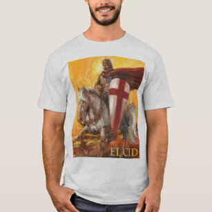Camiseta básica do design El Cid V2