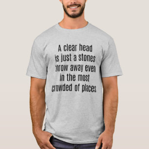 Camiseta Básica dos Homens