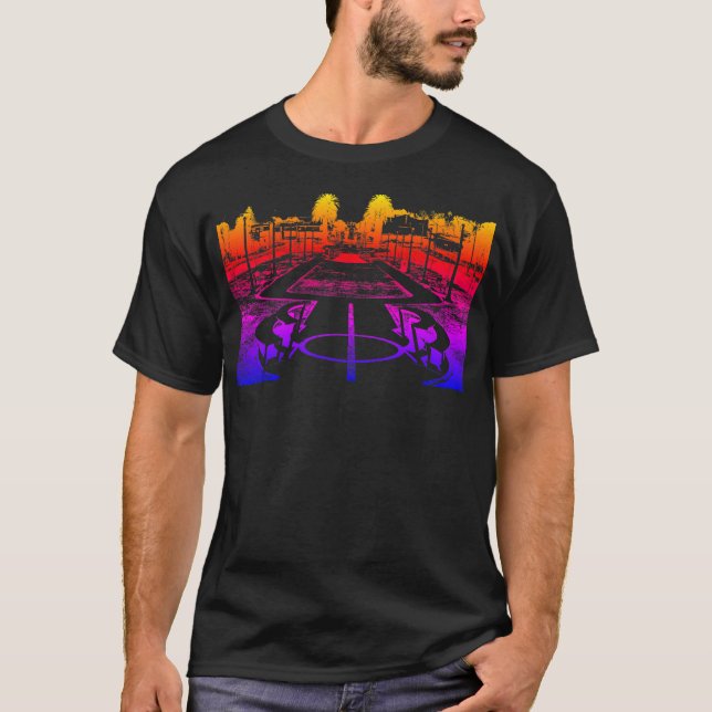 Camiseta básica escura (Frente)