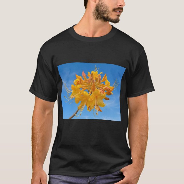 Camiseta Básica Escura com Florida Flame Azalea (Frente)