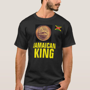 Camiseta Básica Escura JMT JAMAICAN KING