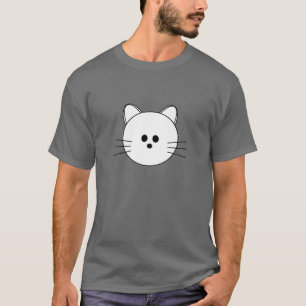 Camiseta Básica Escura "Kitty" Paws Here