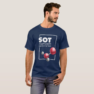 Camiseta básica escura masculina - Reunião anual