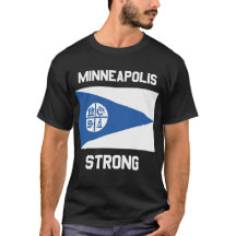 Camiseta Básica Escura Minneapolis Strong