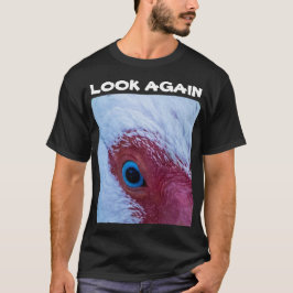 Camiseta Básica Escura para Homens Look Again
