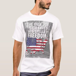 Camiseta Básica Escura – Trabalho Liberdade