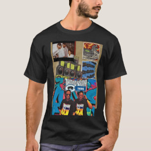 Camiseta Básica Escura TST & YOUNG LION CLASSIC