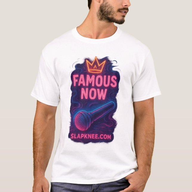 Camiseta Básica Famosa (Frente)