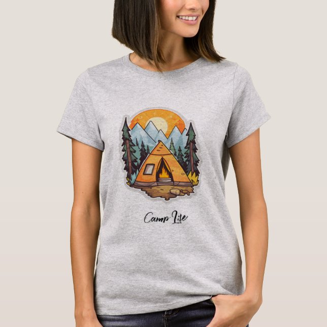 Camiseta Básica Feminina  (Frente)