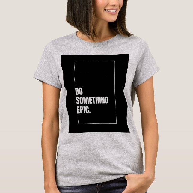 Camiseta Básica Feminina (Frente)