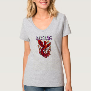 Camiseta Básica Feminina com Decote em V