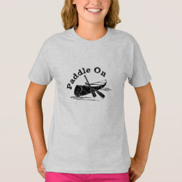 Camiseta Básica Feminina - Desenho de Remo Distorc