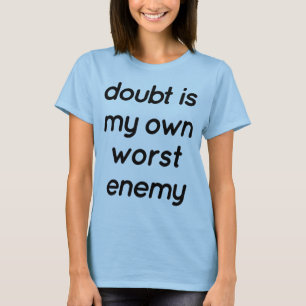 Camiseta Básica Feminina Dúvida