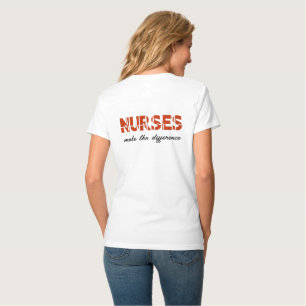 Camiseta Básica Feminina Enfermeiras Fazem a Difer