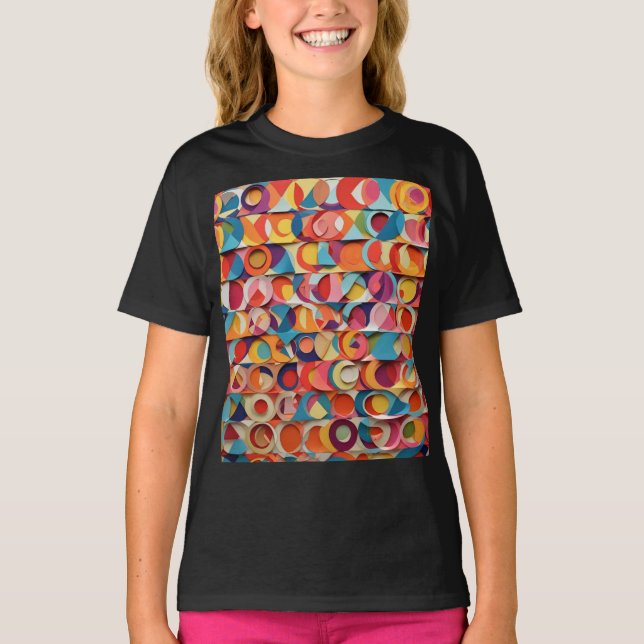Camiseta Básica Feminina Infantil (Frente)