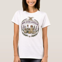 Camiseta Básica Feminina Irmãs da Lua da Magia Prá