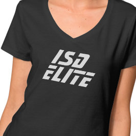 Camiseta Básica Feminina ISD Elite com Decote em V