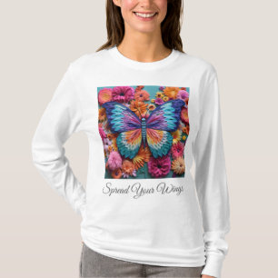Camiseta Básica Feminina Manga Longa