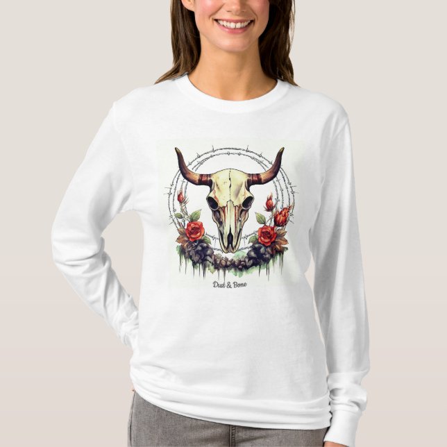 Camiseta Básica Feminina Manga Longa (Frente)