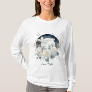 Camiseta Básica Feminina Manga Longa