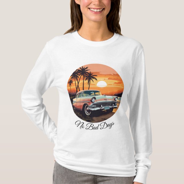 Camiseta Básica Feminina Manga Longa  (Frente)