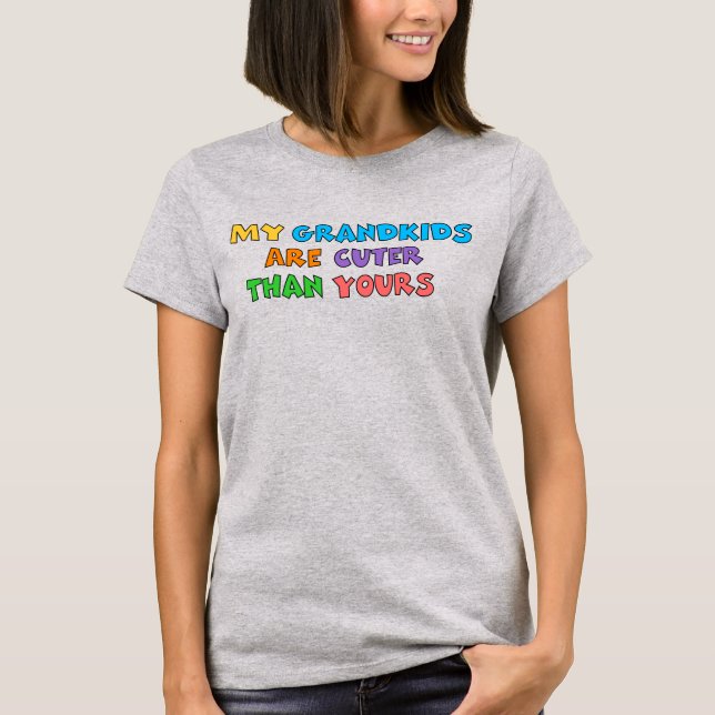 Camiseta Básica Feminina Netos Mais Fofos (Frente)
