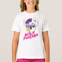 Camiseta Básica Feminina - Pantera Negra