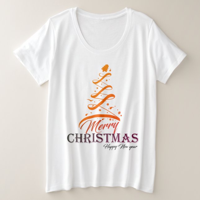 Camiseta Básica Feminina Plus Size Freefit 👚 | Ma (Frente do Design)