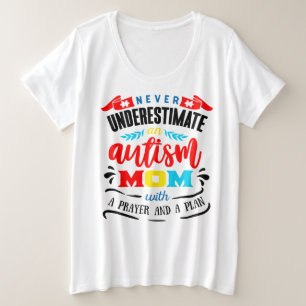 Camiseta Básica Feminina Plus Size Never