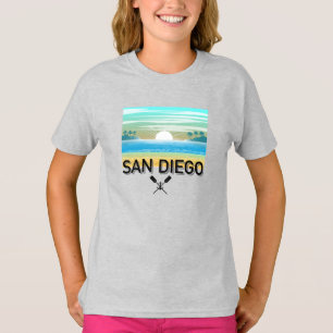 Camiseta Básica Feminina San Diego Design
