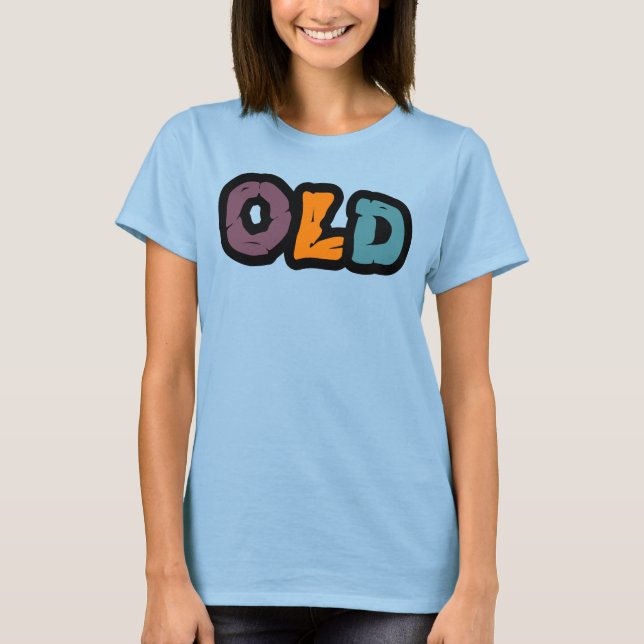 Camiseta Básica Feminina VELHA (Frente)