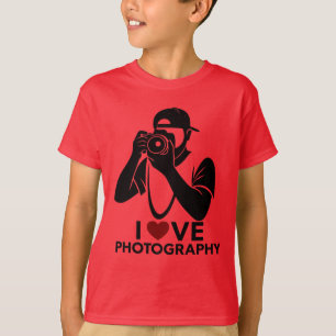 Camiseta Básica Infantil com Design de Coração Ver