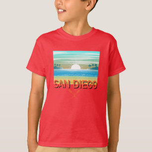 Camiseta Básica Infantil - Design de San Diego
