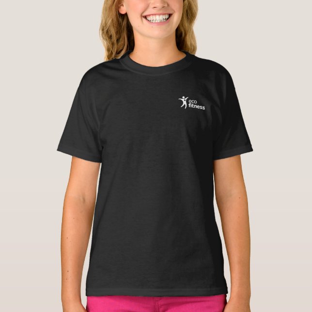 Camiseta Básica Infantil | Eco Fitness (Frente)